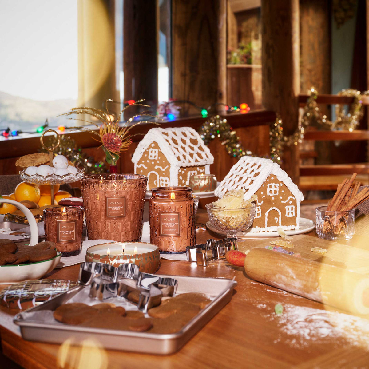 Gingerbread Chalet - Large Jar Candle