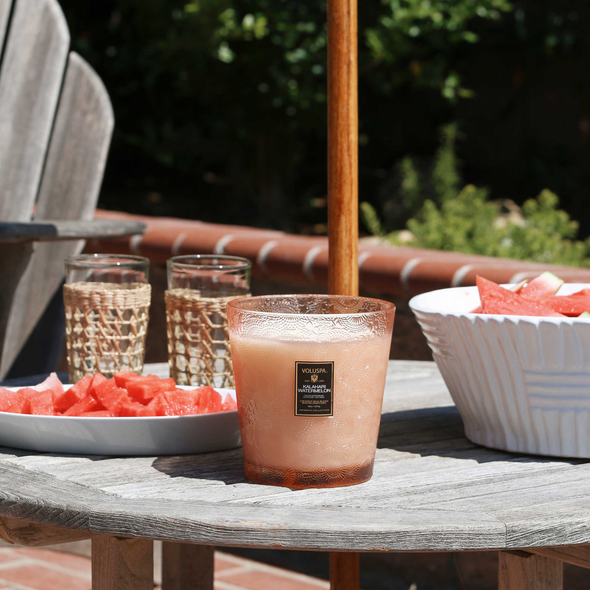 Kalahari Watermelon - 3 Wick Hearth Candle