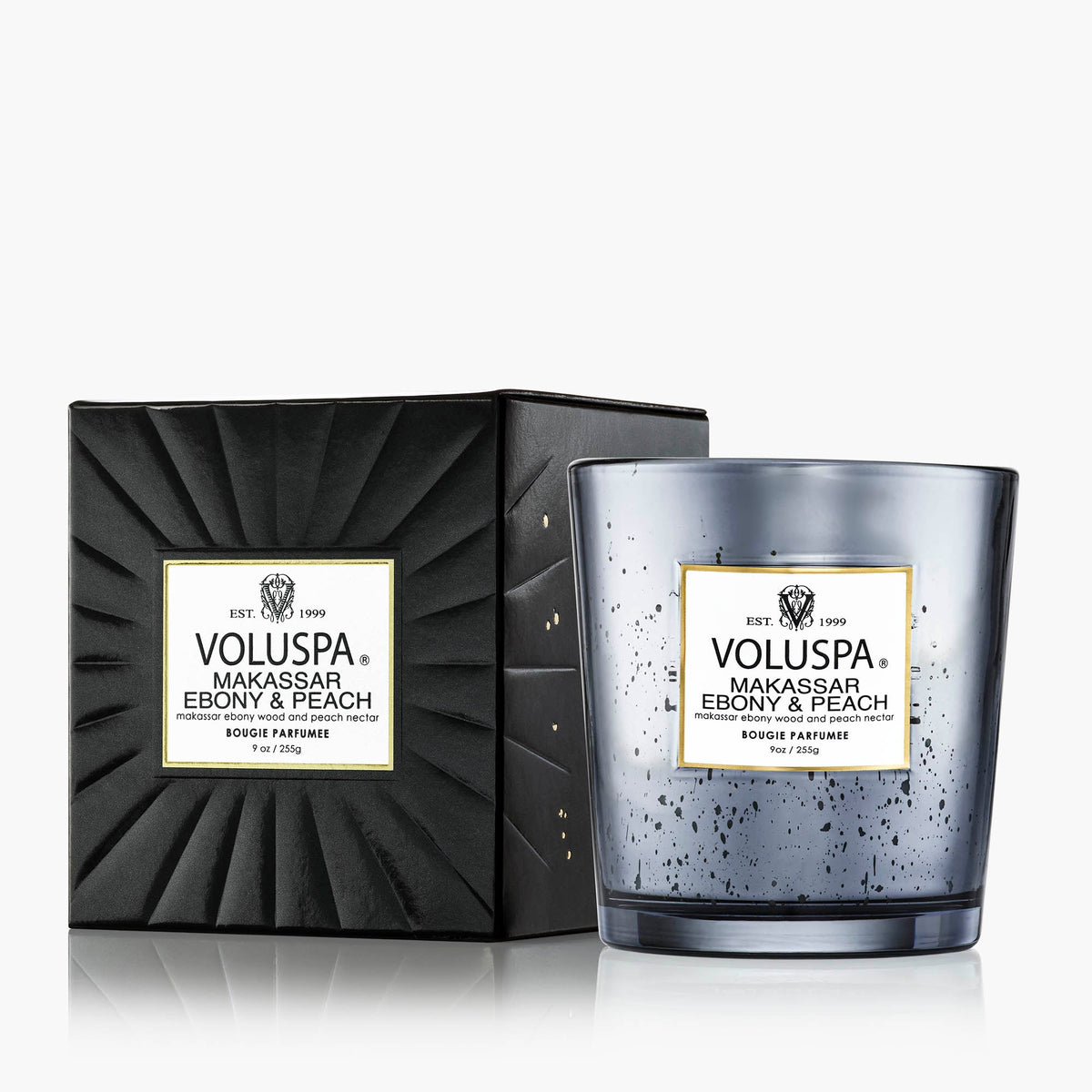 Makassar Ebony & Peach - Classic Candle