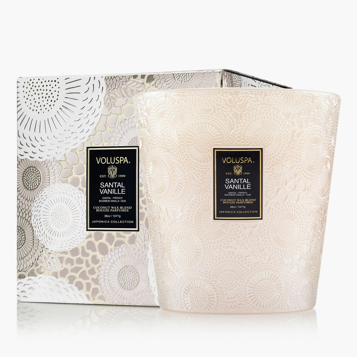 Santal Vanille - 3 Wick Hearth Candle