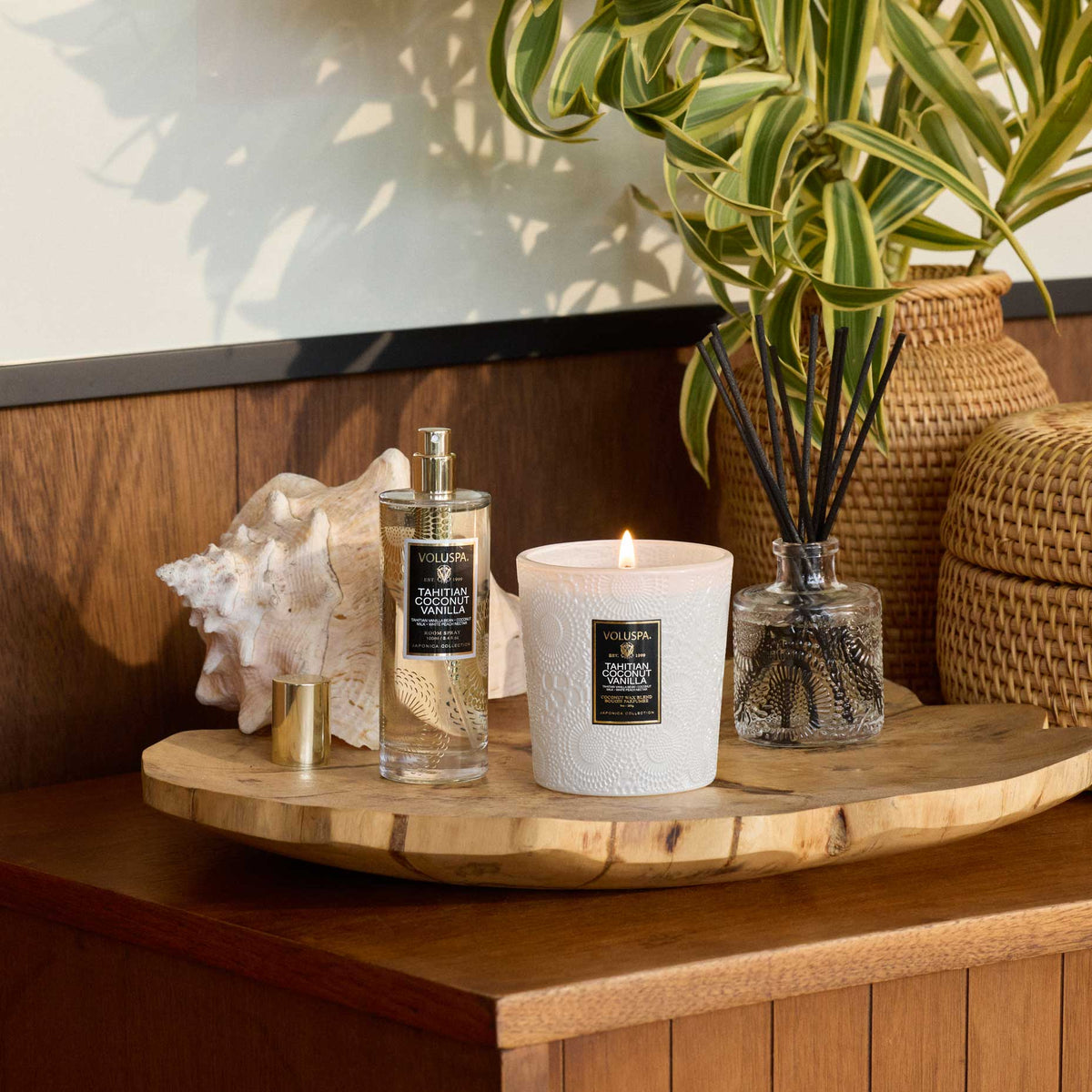 Tahitian Coconut Vanilla - Reed Diffuser