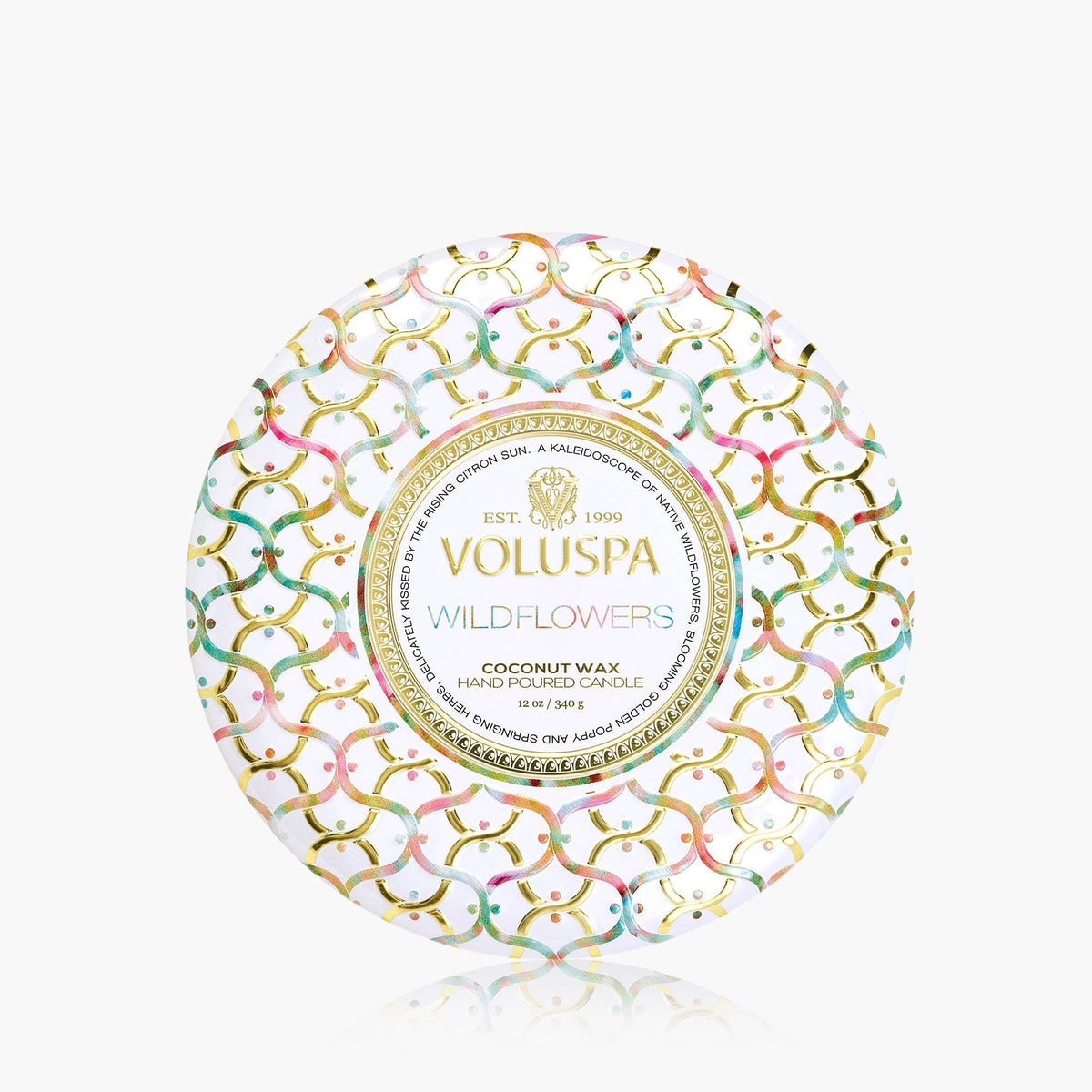 Wildflowers - 3 Wick Tin Candle